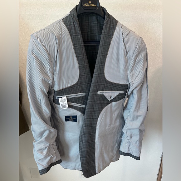 Brooks Brothers Grey Explorer Performance Sport Coat Regent Fit 40R - Picture 7 of 8